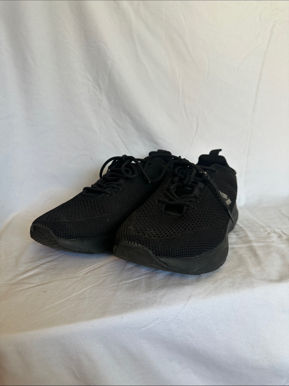 RBX Men's Black Knit Athletic Sneakers